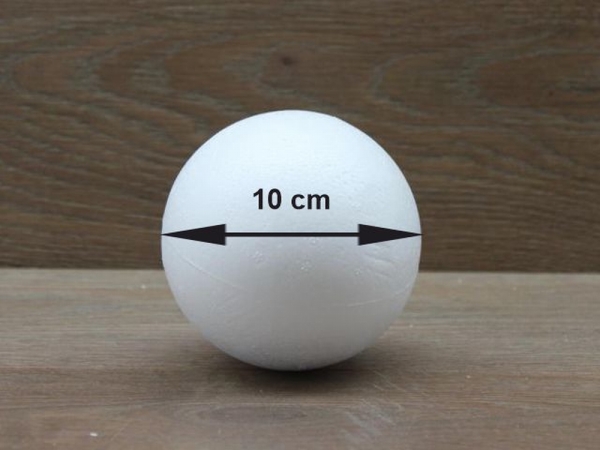 Styropor Ball / Kugel - 10cm